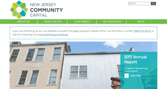 Desktop Screenshot of newjerseycommunitycapital.org